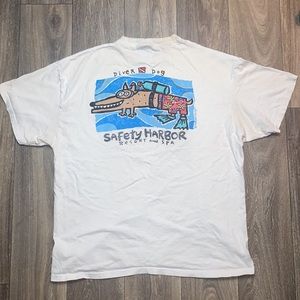 Hanes. Diver Dog short sleeve tee.